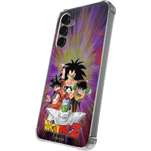 Dragon Ball Z Saiyan Saga Galaxy S24 Plus Clear Case